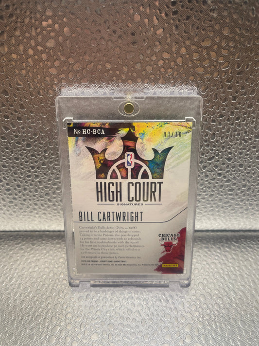 2019-20 COURT KINGS BILL CARTWRIGHT HIGH COURT SIGNATURES SP 03/10 FRENLY BRICKS - Open 7 Days