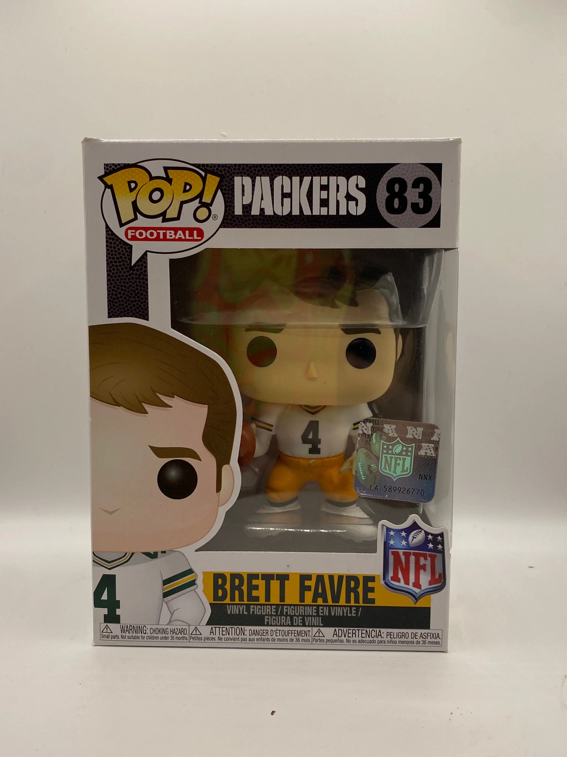 Funko POP! Football Packers NFL #83 Brett Fabre FRENLY BRICKS - Open 7 Days