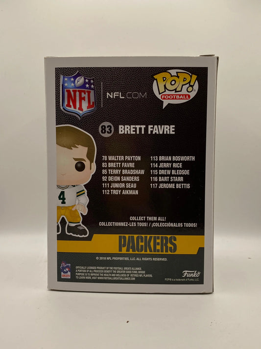 Funko POP! Football Packers NFL #83 Brett Fabre FRENLY BRICKS - Open 7 Days