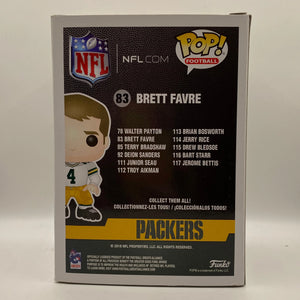 Funko POP! Football Packers NFL #83 Brett Fabre FRENLY BRICKS - Open 7 Days
