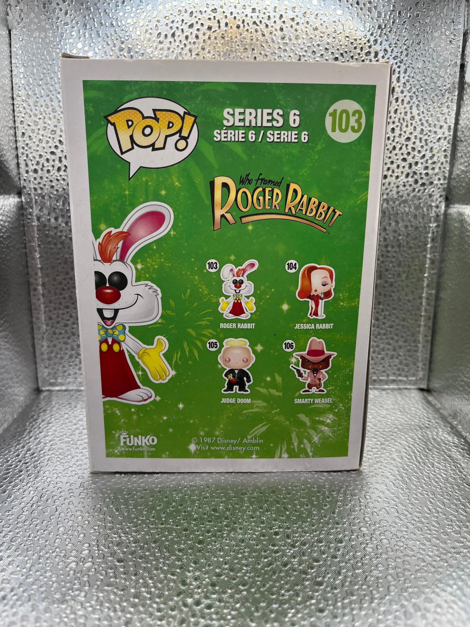 Funko POP Disney - Who Framed Roger Rabbit? - Roger Rabbit #103 FRENLY BRICKS - Open 7 Days