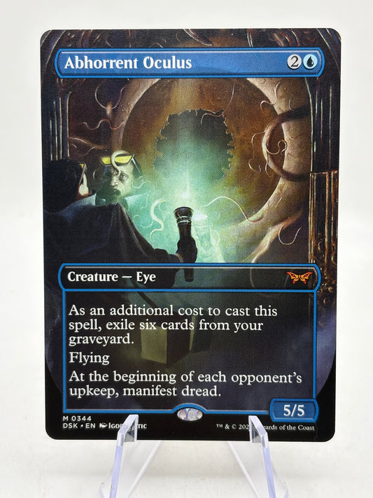 Magic The Gathering - Abhorrent Oculus M 0344 DSK Borderless Non Foil (1) FRENLY BRICKS - Open 7 Days