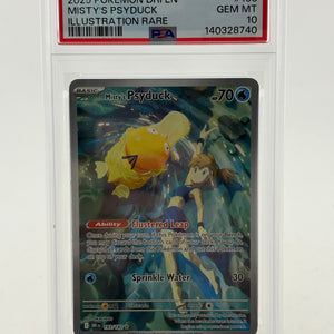 Pokemon TCG 2025 Destined Rivals - Misty’s Psyduck #193/182 IR PSA 10 FRENLY BRICKS - Open 7 Days