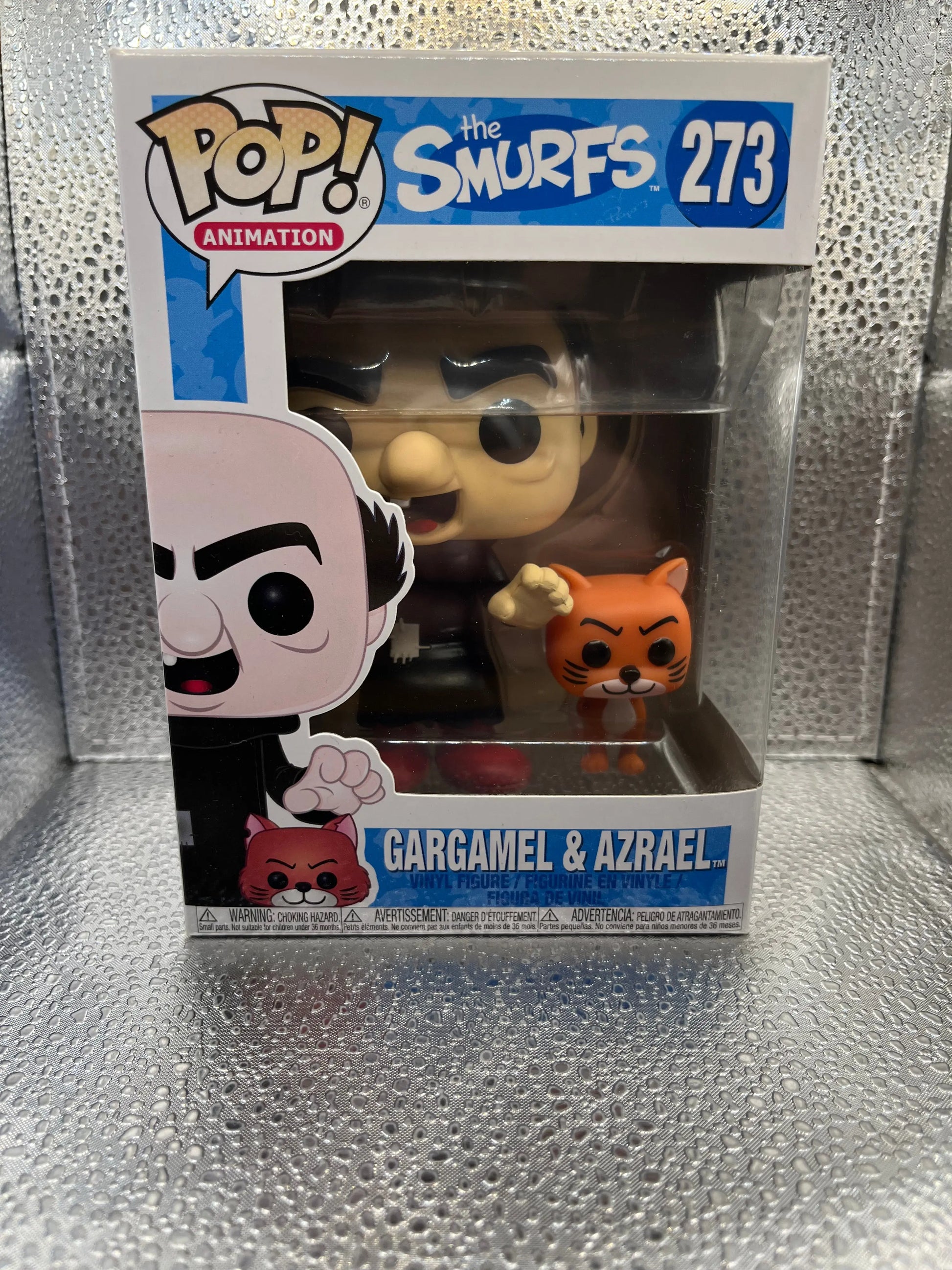 Funko POP Animation - the Smurfs - Gargamel & Azrael #273 FRENLY BRICKS - Open 7 Days