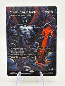 Magic The Gathering - Venom, King in Black M 0022 MAR Borderless Non Foil