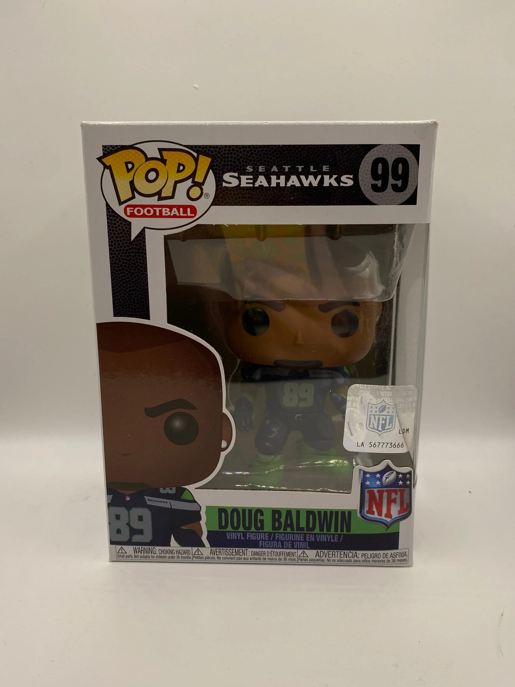 Funko POP! Football Seattle Seahawks NFL #99 Doug Baldwin FRENLY BRICKS - Open 7 Days