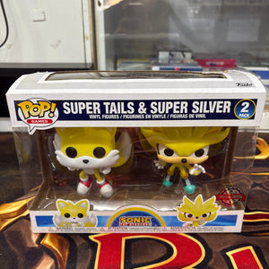 Funko Pop!: Sonic the Hedgehog - Super Tails & Super Silver 2 Pack SE FRENLY BRICKS - Open 7 Days