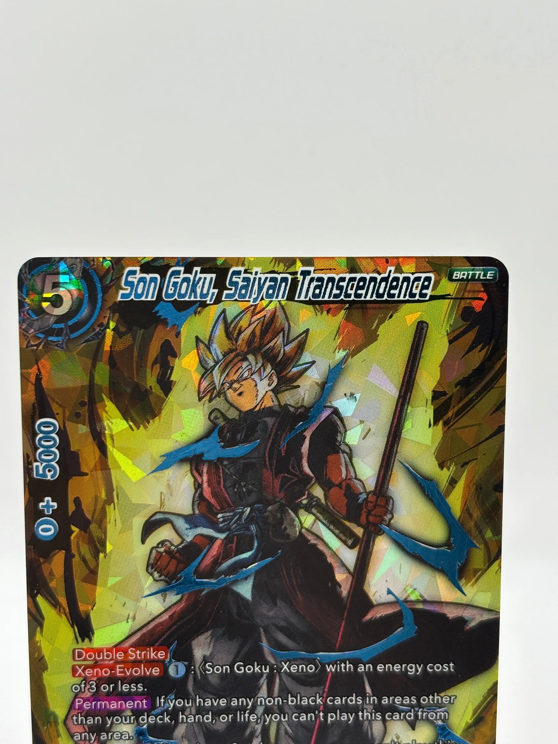 2019 Dragon Ball Card Game Son Goku Saiyan Transcendence #BT7-129 ISR (1) FRENLY BRICKS - Open 7 Days