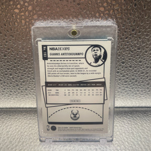 Giannis Antetokounmpo 2021-22 Panini NBA Hoops #103 Teal Explosion Bucks NM FRENLY BRICKS - Open 7 Days