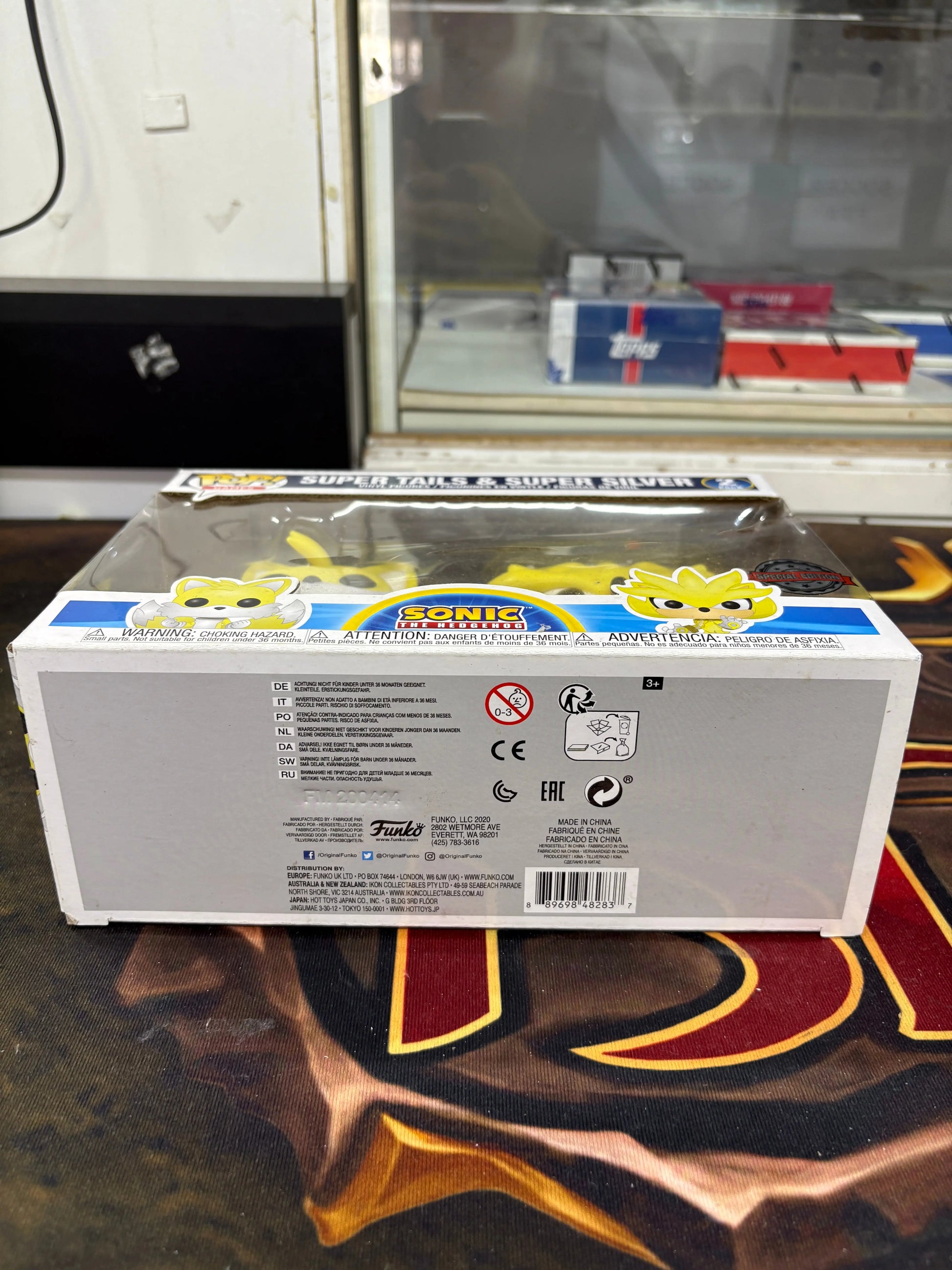 Funko Pop!: Sonic the Hedgehog - Super Tails & Super Silver 2 Pack SE FRENLY BRICKS - Open 7 Days