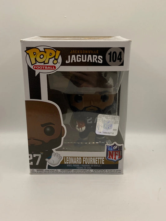 Funko POP! Football Jacksonville Jaguars NFL #104 Leonard Fournette FRENLY BRICKS - Open 7 Days