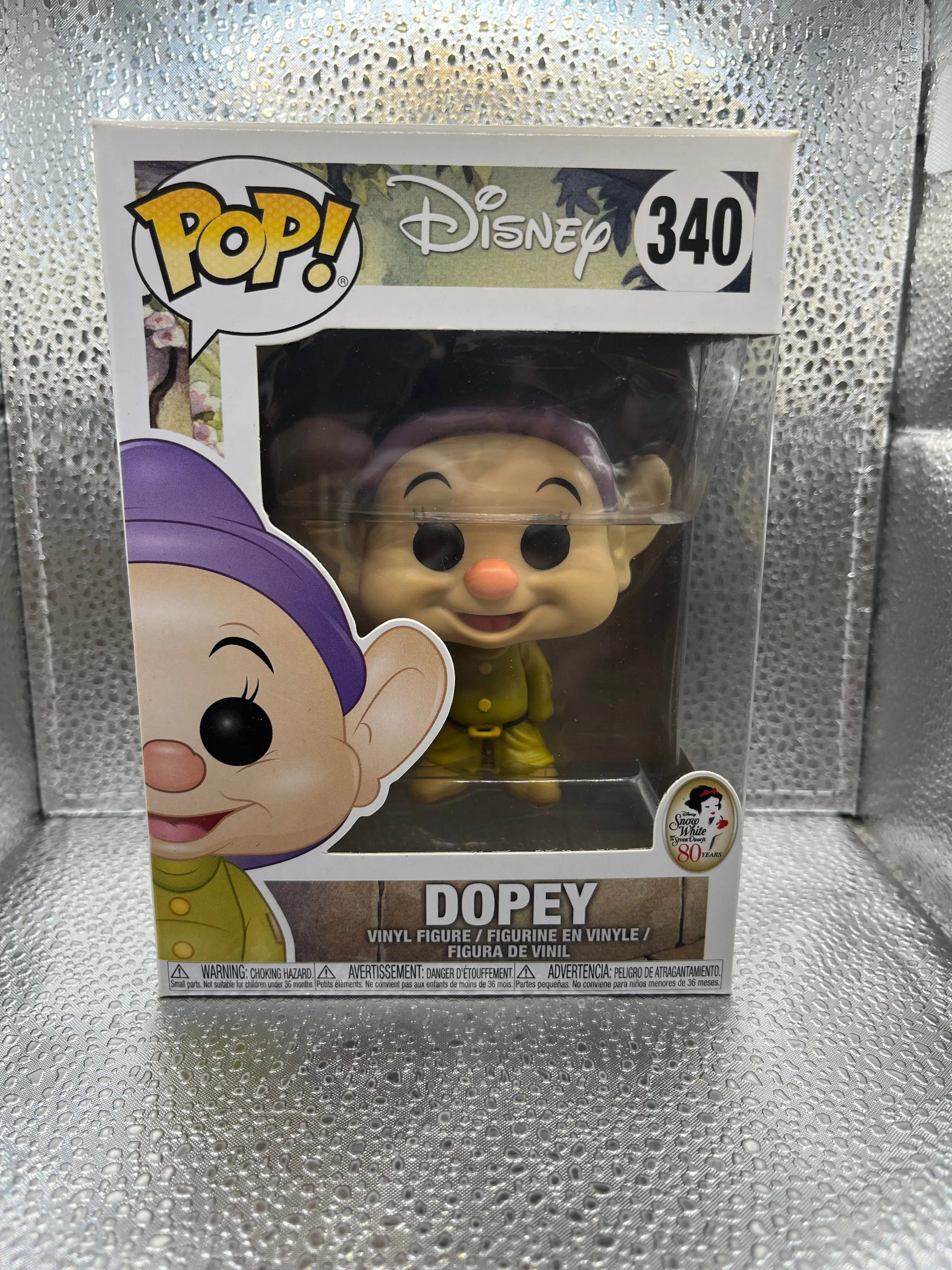 Funko POP Disney - Dopey #340 (Snow White 80th Anniversary) FRENLY BRICKS - Open 7 Days