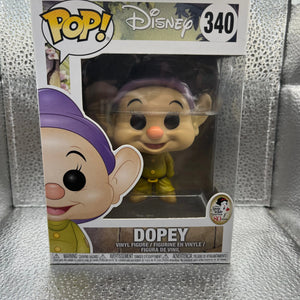 Funko POP Disney - Dopey #340 (Snow White 80th Anniversary) FRENLY BRICKS - Open 7 Days