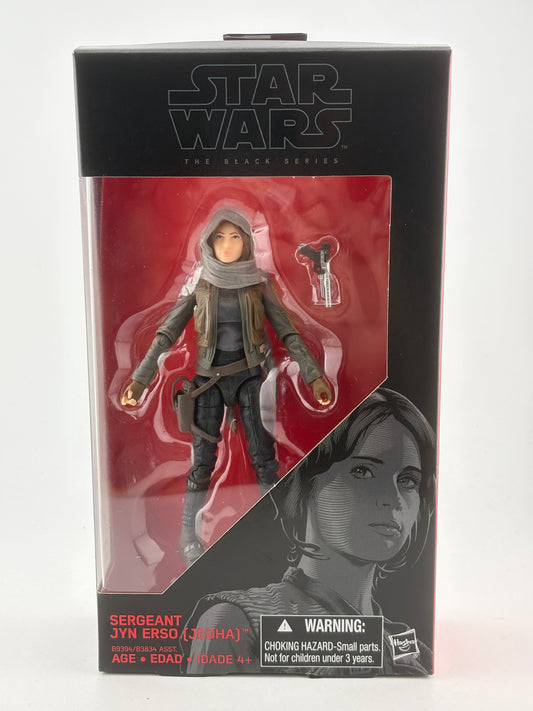Star Wars The Black Series - Sergeant Jyn Erso (Jedha) Figure Sealed New FRENLY BRICKS - Open 7 Days