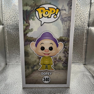 Funko POP Disney - Dopey #340 (Snow White 80th Anniversary) FRENLY BRICKS - Open 7 Days