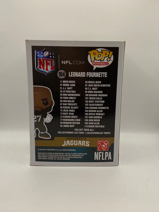 Funko POP! Football Jacksonville Jaguars NFL #104 Leonard Fournette FRENLY BRICKS - Open 7 Days