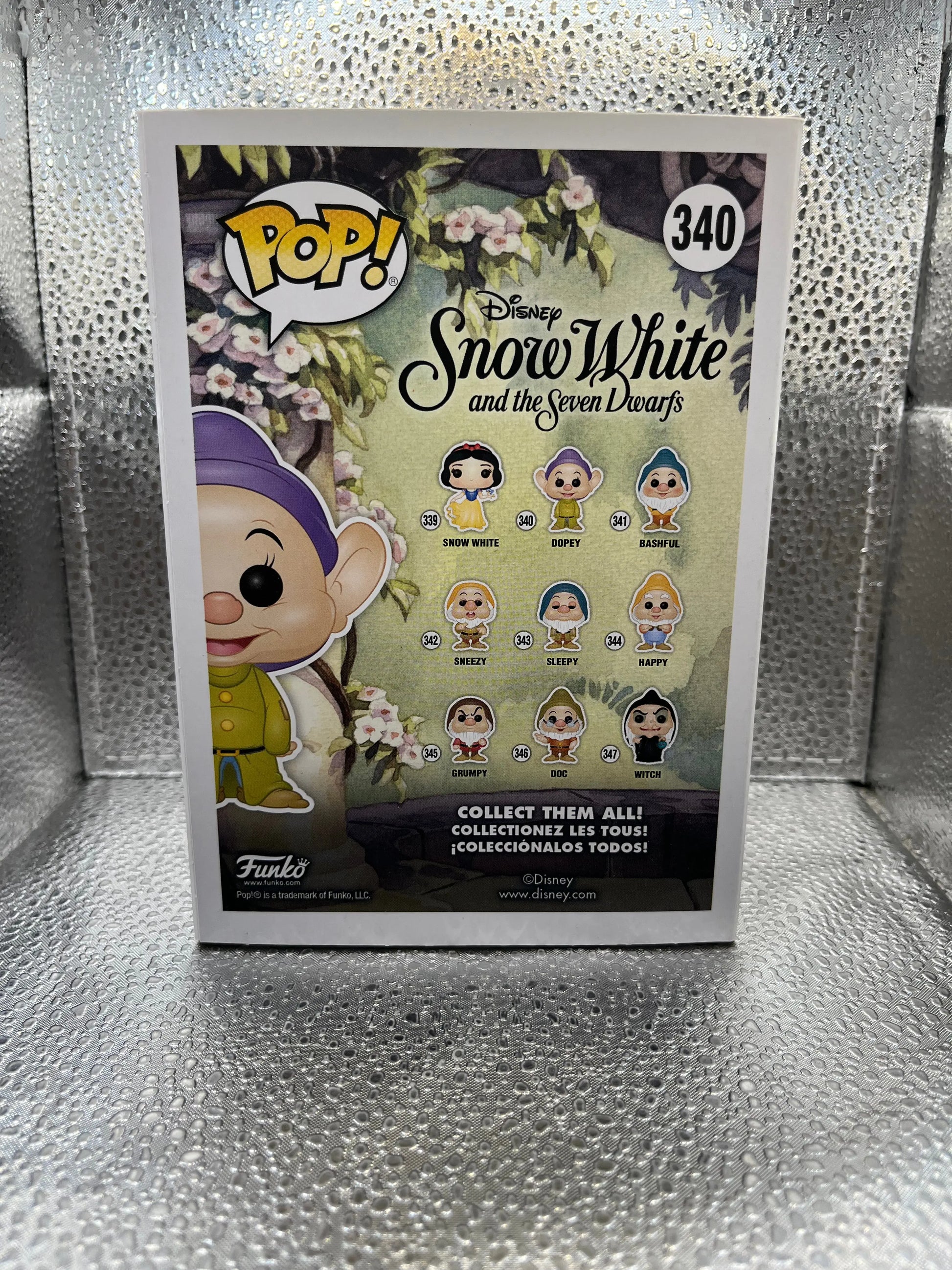 Funko POP Disney - Dopey #340 (Snow White 80th Anniversary) FRENLY BRICKS - Open 7 Days