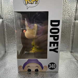 Funko POP Disney - Dopey #340 (Snow White 80th Anniversary) FRENLY BRICKS - Open 7 Days