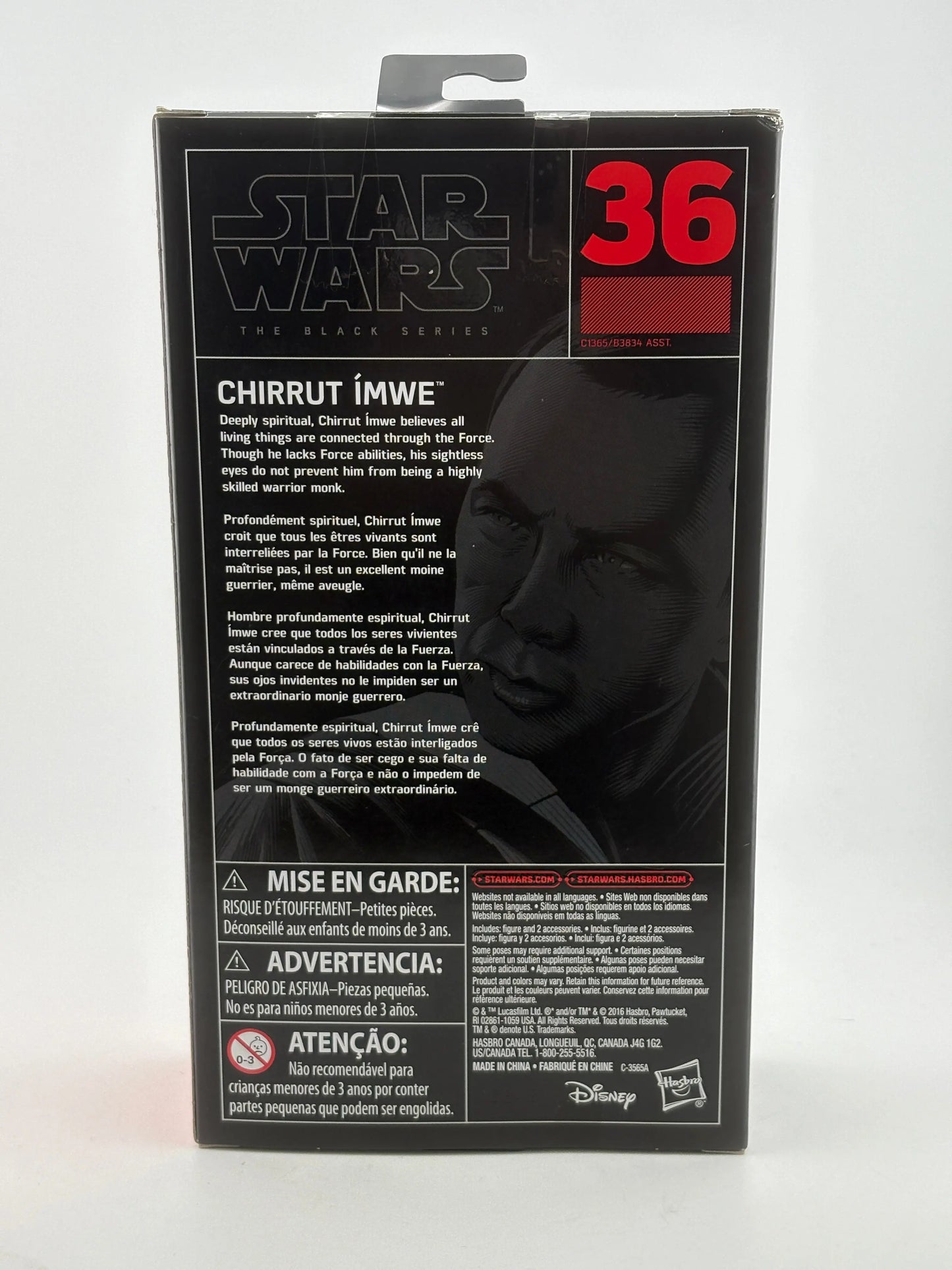 Star Wars The Black Series - Chirrut Imwe Figure Sealed New FRENLY BRICKS - Open 7 Days