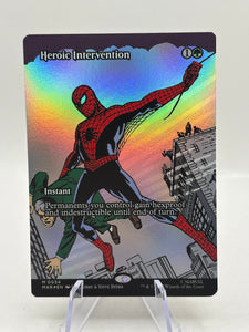 Magic The Gathering - Heroic Intervention M 0034 MAR* Foil Borderless
