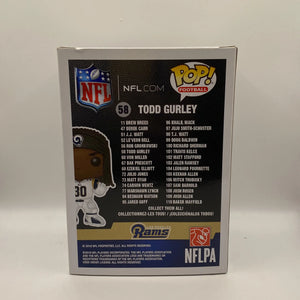 Funko POP! Football Los Angeles Rams NFL #58 Todd Gurley FRENLY BRICKS - Open 7 Days