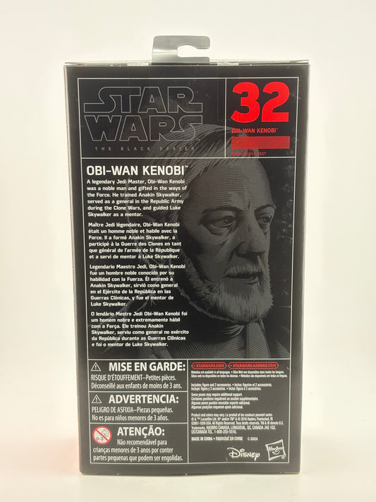 Star Wars The Black Series - Obi-Wan Kenobi Figure Sealed New FRENLY BRICKS - Open 7 Days