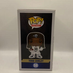 Funko POP! Football Los Angeles Rams NFL #58 Todd Gurley FRENLY BRICKS - Open 7 Days