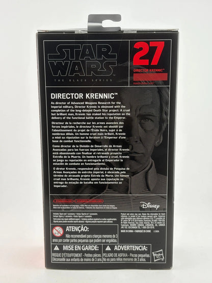 Star Wars The Black Series - Director Krennic Figure Sealed New FRENLY BRICKS - Open 7 Days