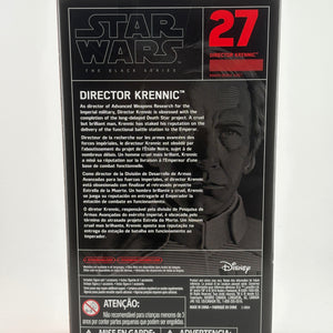 Star Wars The Black Series - Director Krennic Figure Sealed New FRENLY BRICKS - Open 7 Days