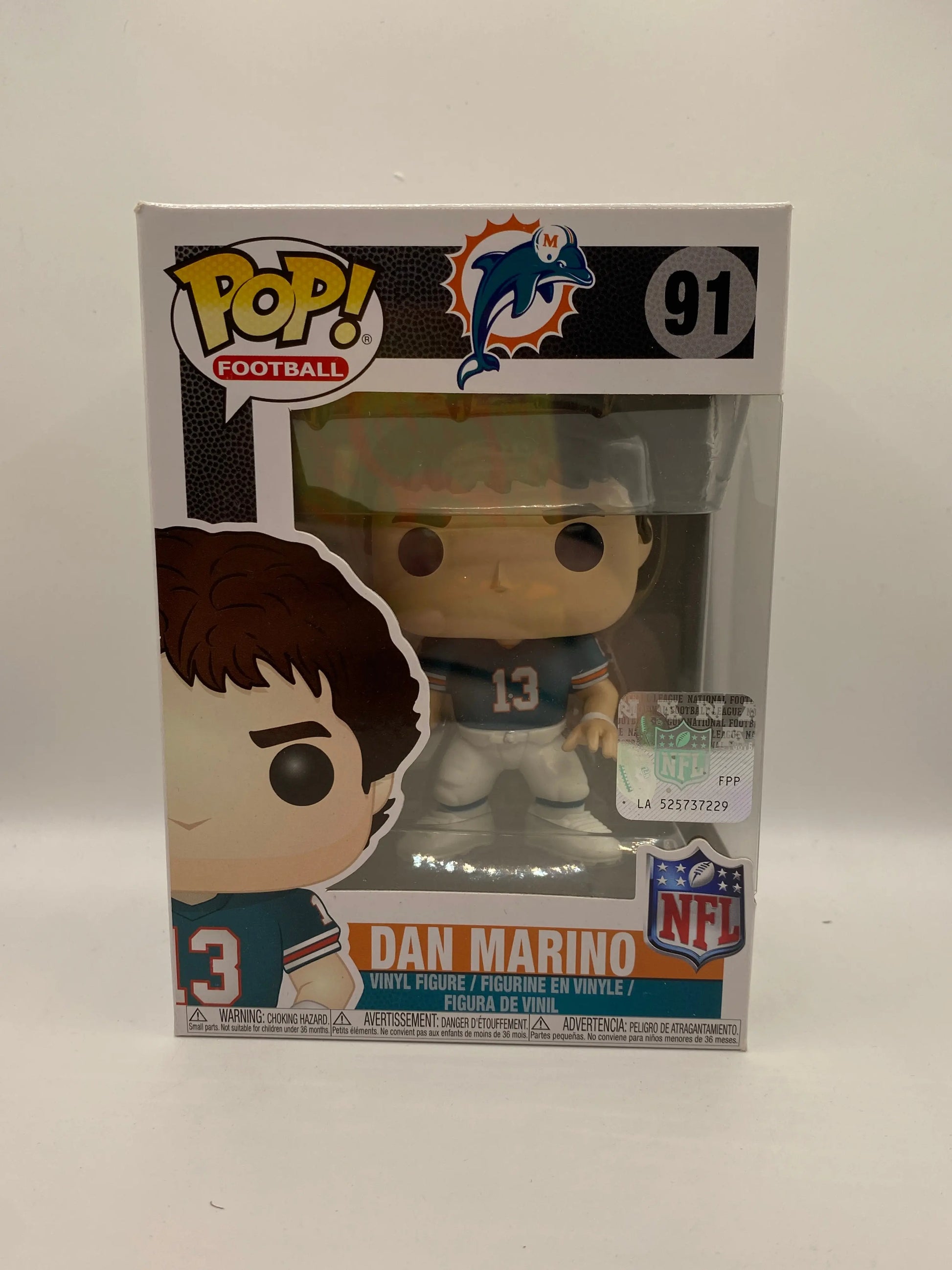 Funko POP! Football Miami Dolphins NFL #91 Dan Marino FRENLY BRICKS - Open 7 Days