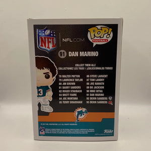 Funko POP! Football Miami Dolphins NFL #91 Dan Marino FRENLY BRICKS - Open 7 Days