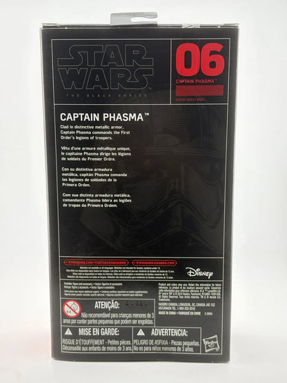 Star Wars The Black Series - Captain Phasma Figure Sealed New FRENLY BRICKS - Open 7 Days