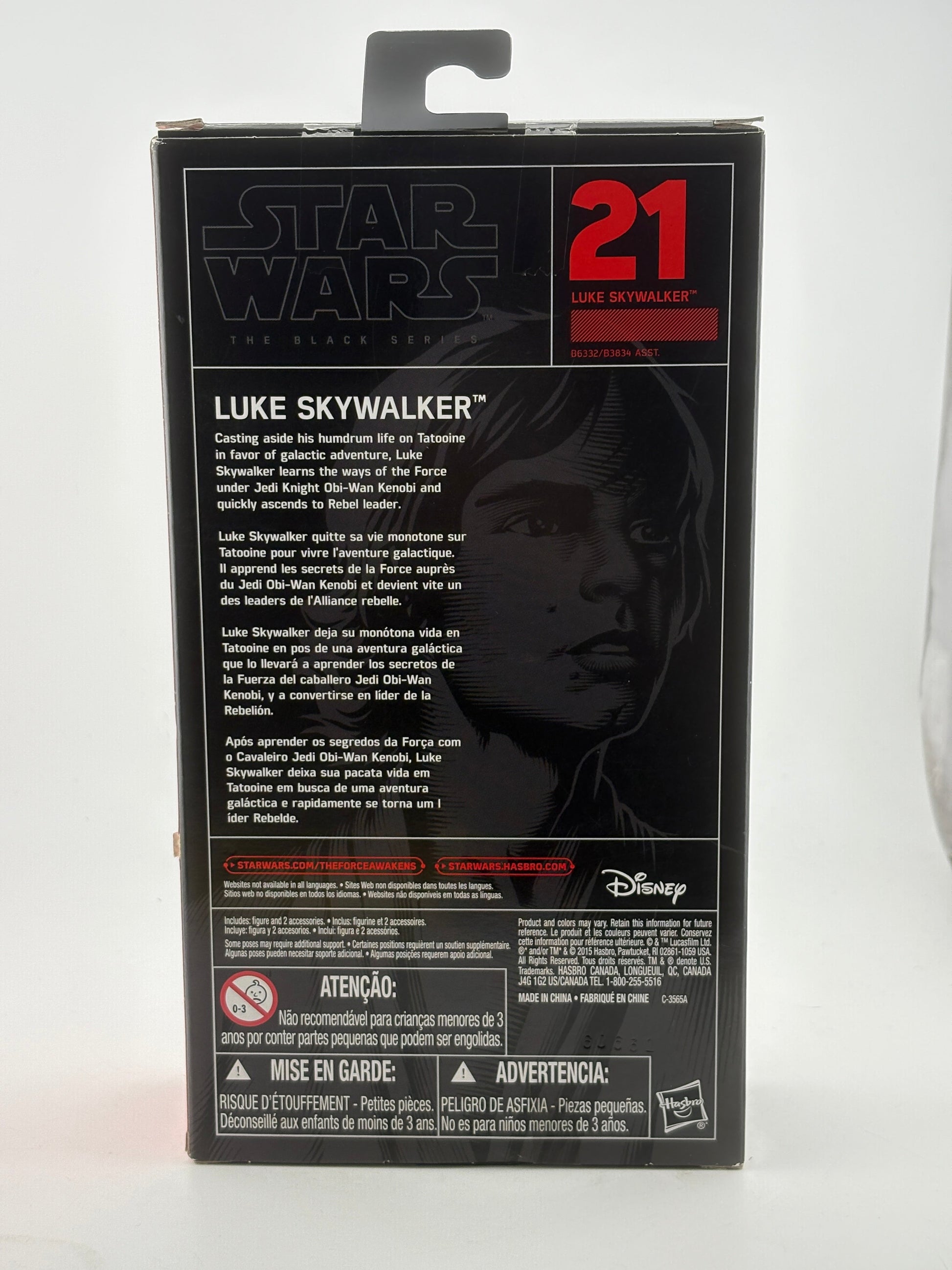 Star Wars The Black Series - Luke Skywalker Figure Sealed New FRENLY BRICKS - Open 7 Days