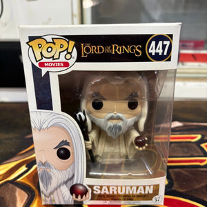 Funko Pop! Movies Lord of the Rings Saruman #447 FRENLY BRICKS - Open 7 Days