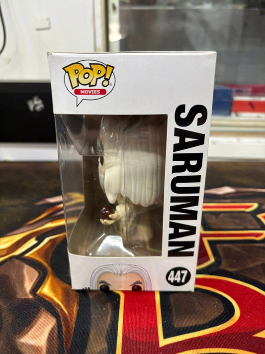 Funko Pop! Movies Lord of the Rings Saruman #447 FRENLY BRICKS - Open 7 Days