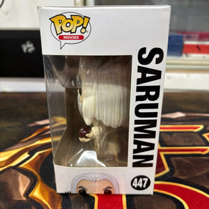 Funko Pop! Movies Lord of the Rings Saruman #447 FRENLY BRICKS - Open 7 Days