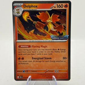 Pokemon TCG Chaos Rising - Delphox 013/086 Rare Holo Stamped FRENLY BRICKS - Open 7 Days