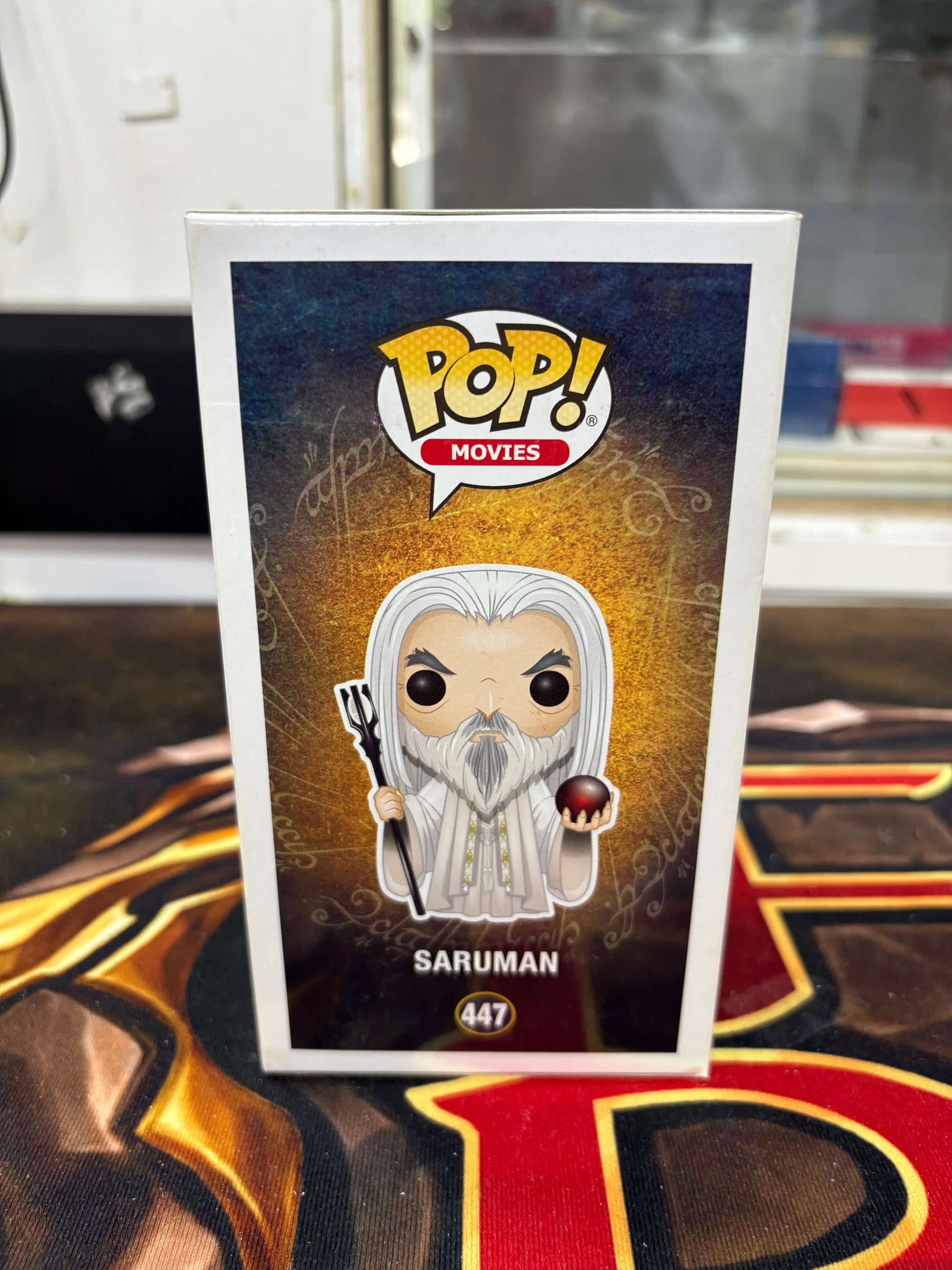 Funko Pop! Movies Lord of the Rings Saruman #447 FRENLY BRICKS - Open 7 Days
