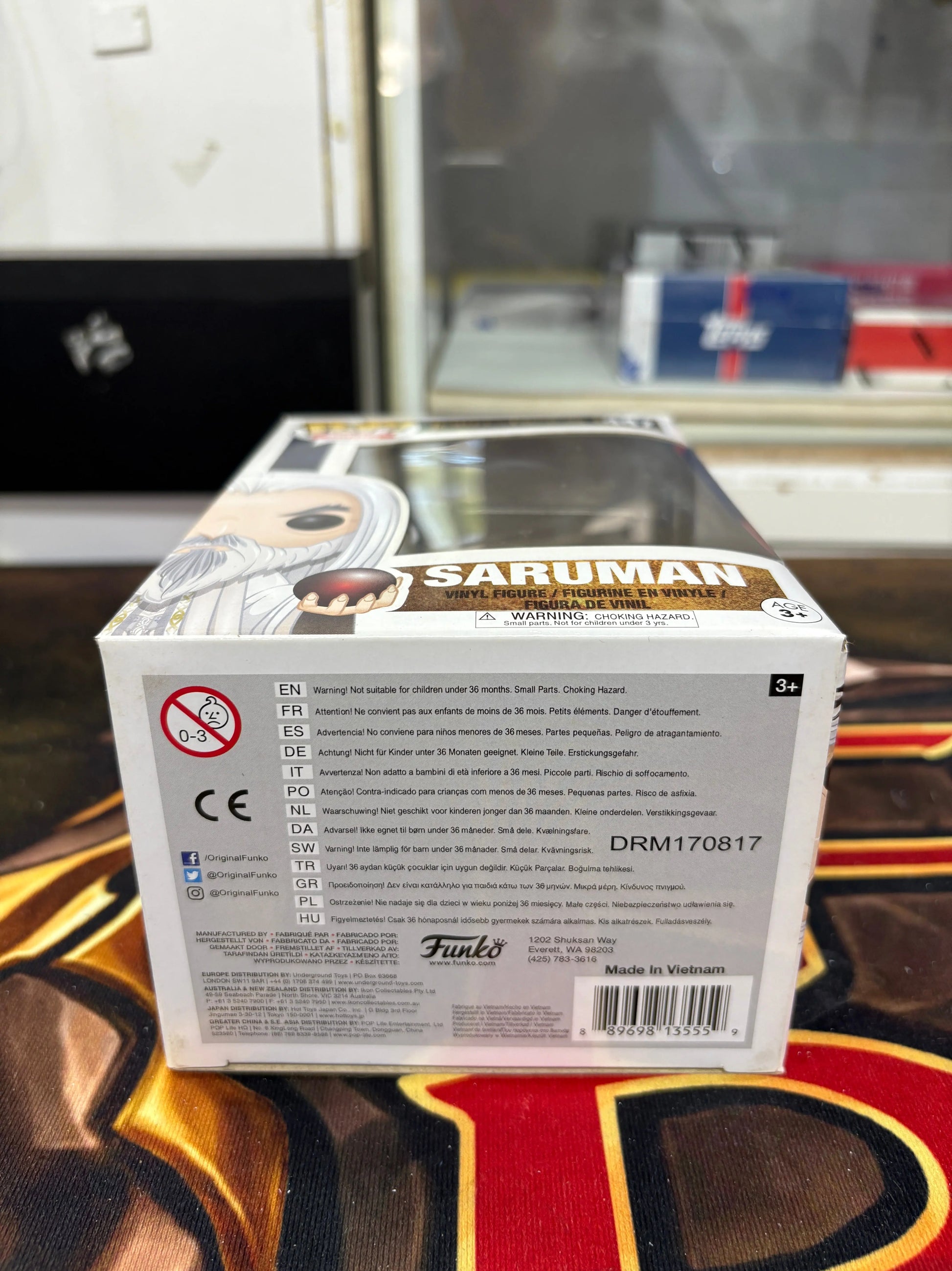 Funko Pop! Movies Lord of the Rings Saruman #447 FRENLY BRICKS - Open 7 Days