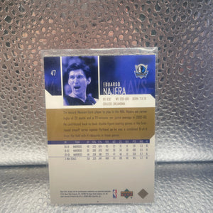 2003 Upper Deck Exclusives 020/100 Eduardo Najera Mavericks Nm FRENLY BRICKS - Open 7 Days