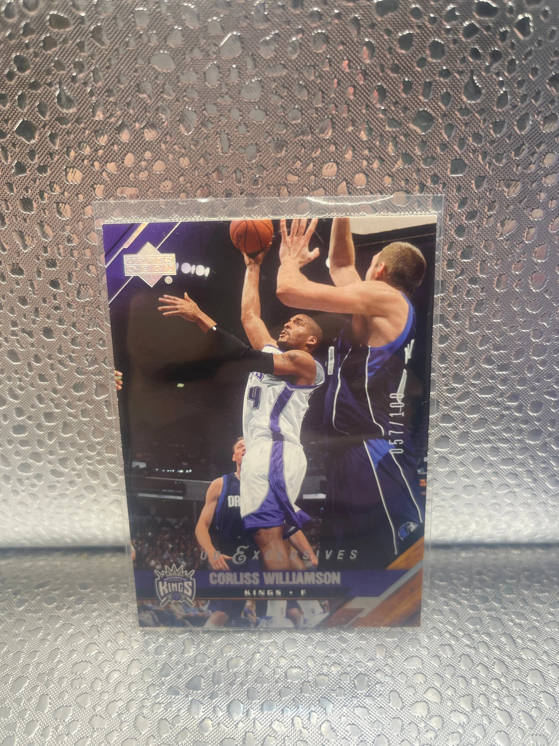 2005-06 Upper Deck Corliss Williamson Basketball Cards #166 057/100 NM FRENLY BRICKS - Open 7 Days