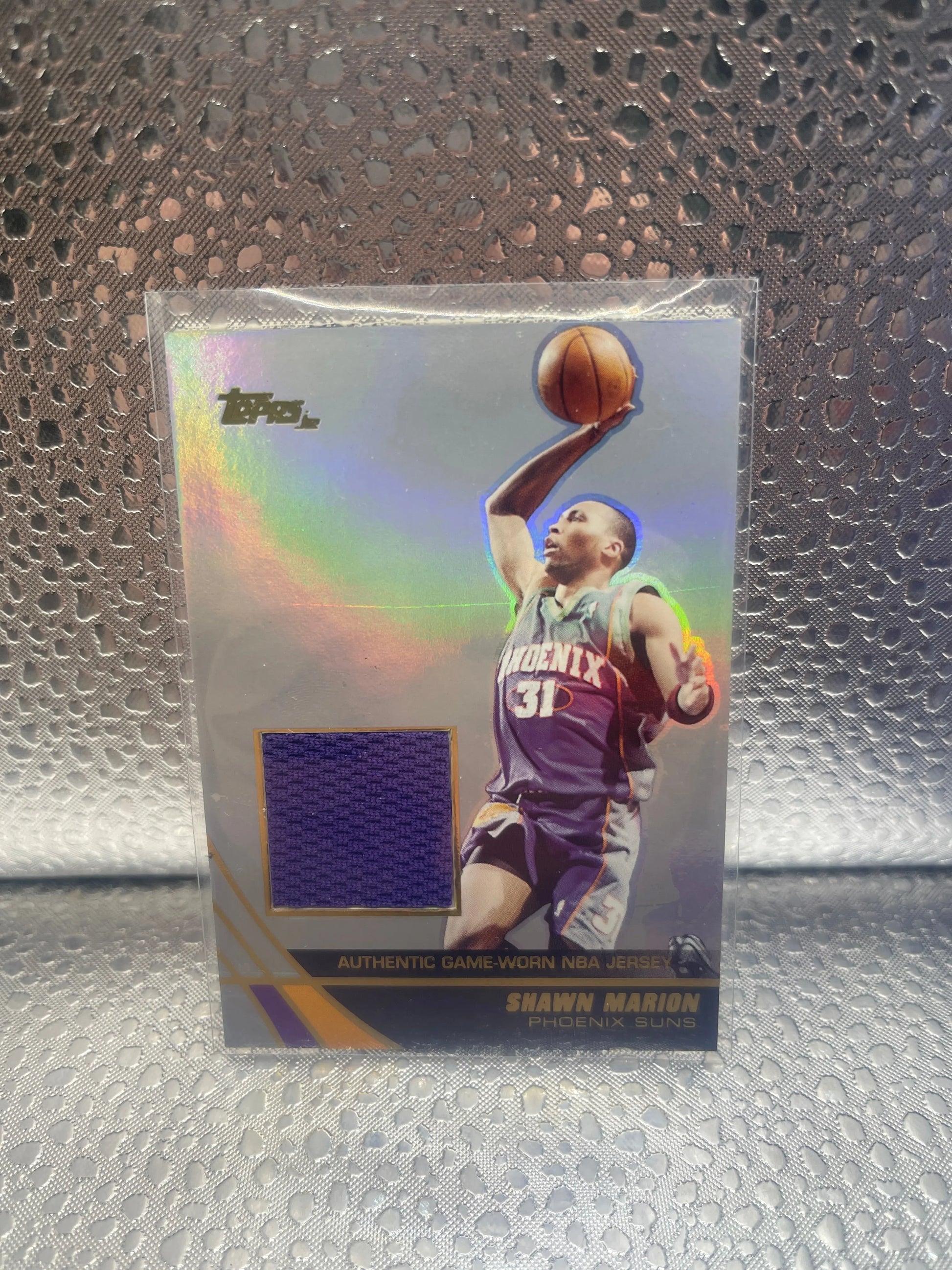 SHAWN MARION 2003-04 TOPPS JE. GAME-WORN JERSEY PATCH! PHOENIX SUNS NM FRENLY BRICKS - Open 7 Days