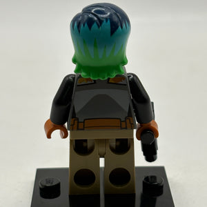 Lego Star Wars - Sabine Wren Rebels SW0742 Blue & Green Hair Minifigure FRENLY BRICKS - Open 7 Days