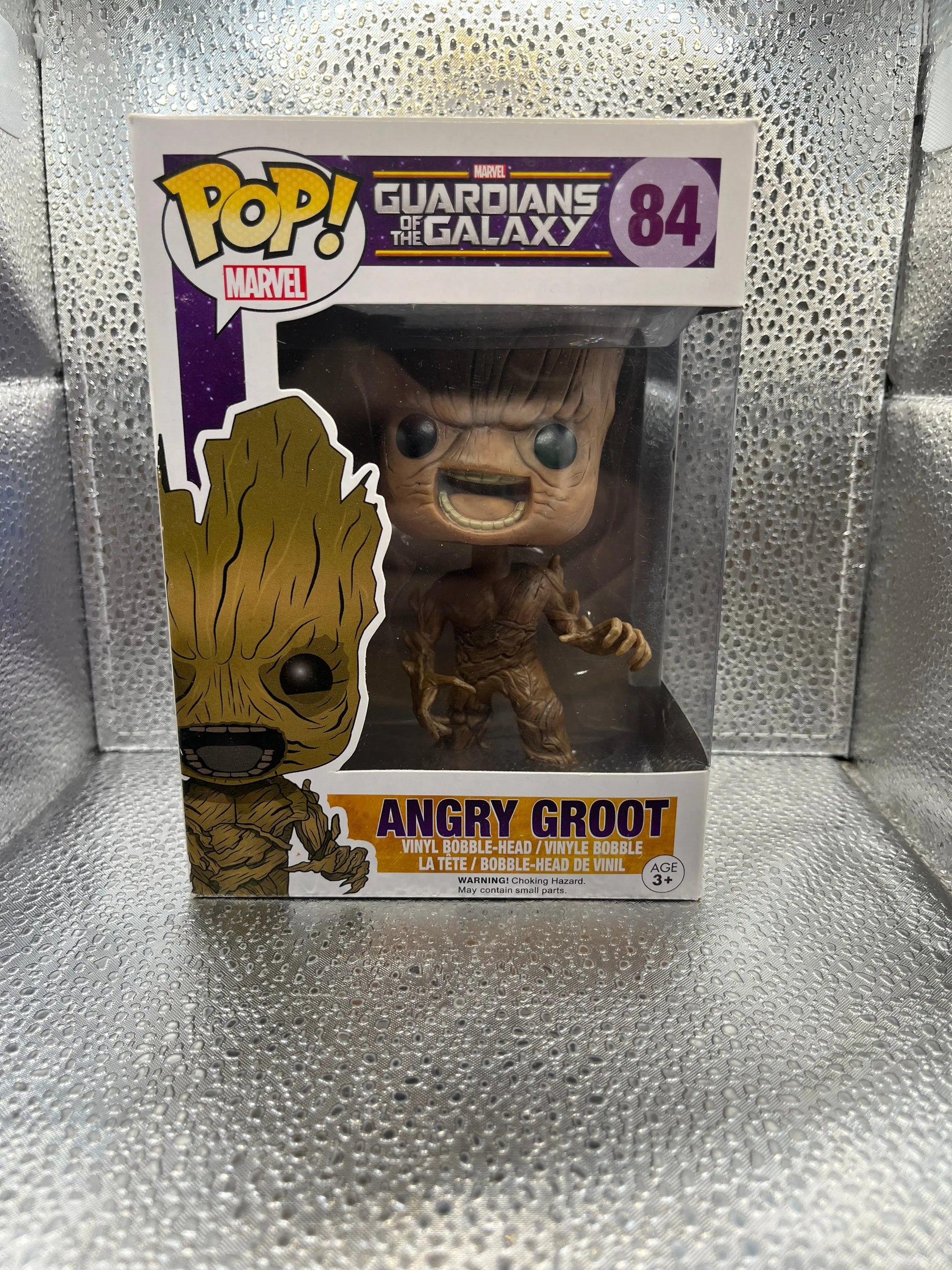 Funko POP Marvel - Guardians of the Galaxy - Angry Groot #84 FRENLY BRICKS - Open 7 Days