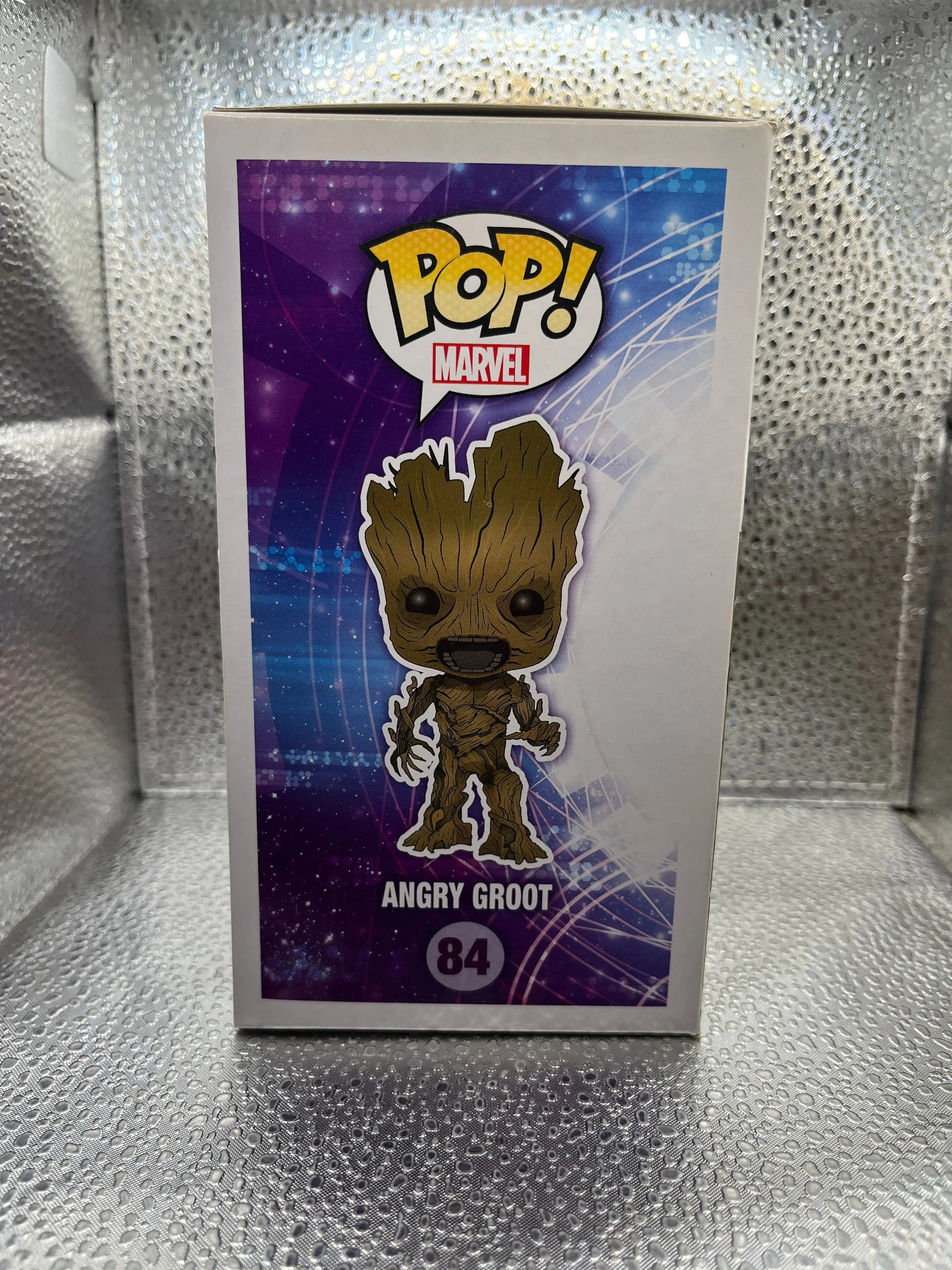 Funko POP Marvel - Guardians of the Galaxy - Angry Groot #84 FRENLY BRICKS - Open 7 Days