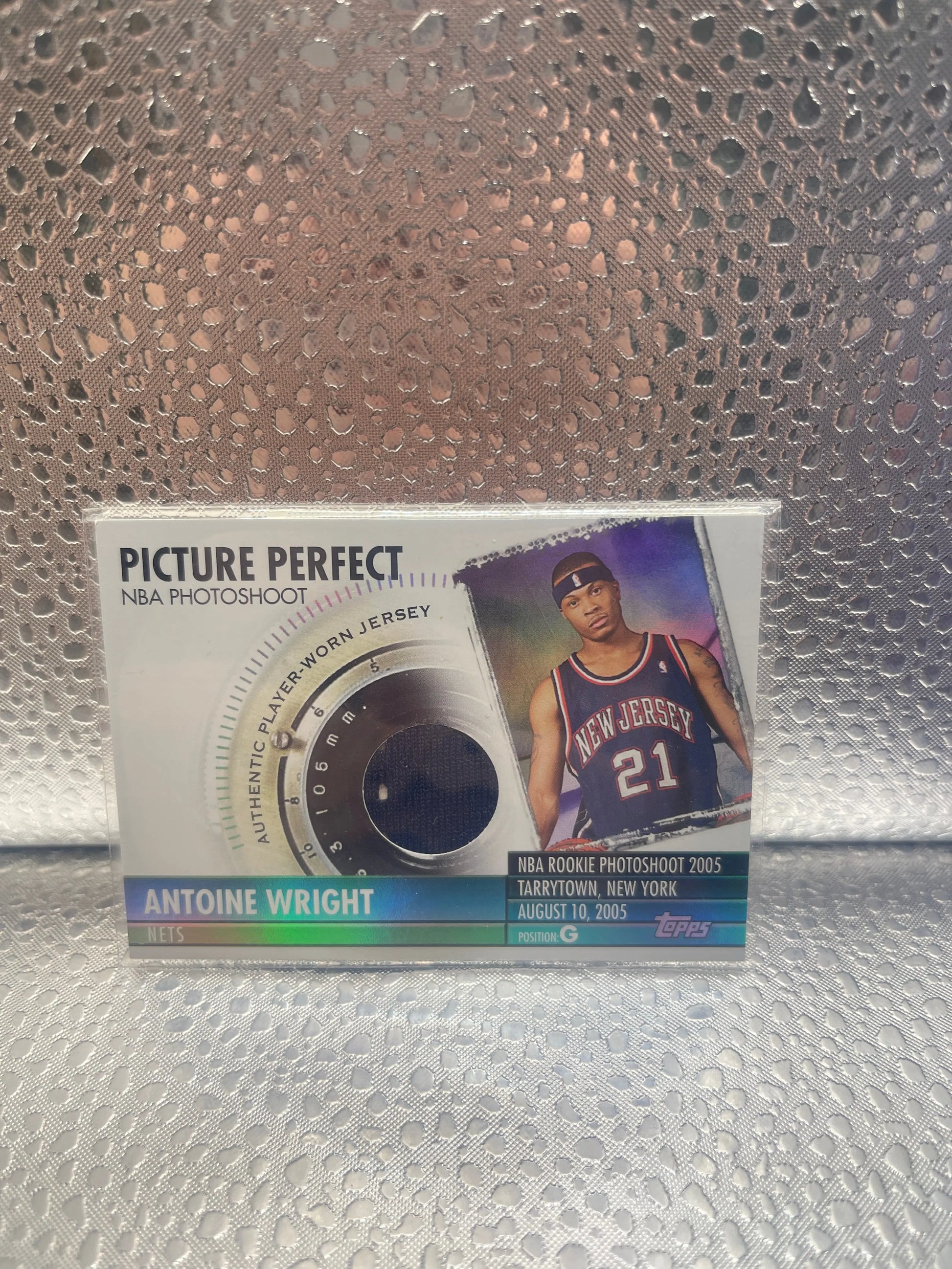 2005-06 Big Game Picture Perfect Relics /129 Antoine Wright (Jersey) Rookie NM FRENLY BRICKS - Open 7 Days