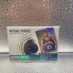 2005-06 Big Game Picture Perfect Relics /129 Antoine Wright (Jersey) Rookie NM FRENLY BRICKS - Open 7 Days