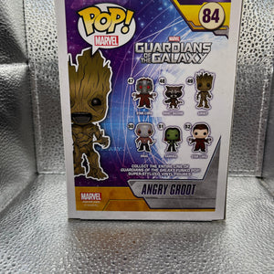 Funko POP Marvel - Guardians of the Galaxy - Angry Groot #84 FRENLY BRICKS - Open 7 Days