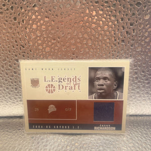 2004-05 Skybox LE Legends Of The Draft Jason Richardson 054/101 FRENLY BRICKS - Open 7 Days