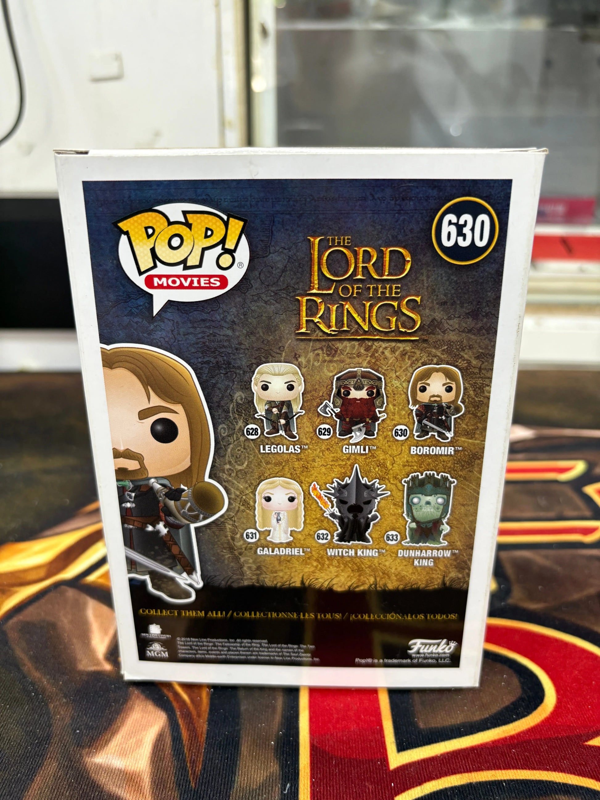 Funko Pop! Vinyl: The Lord of the Rings - Boromir #630 FRENLY BRICKS - Open 7 Days